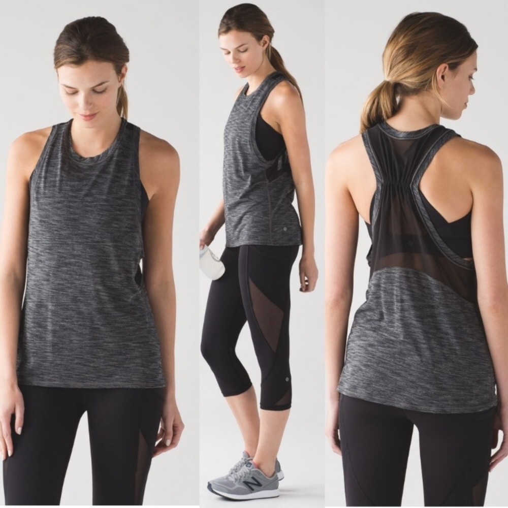 Lululemon- Work The Circuit Tank- Size 4